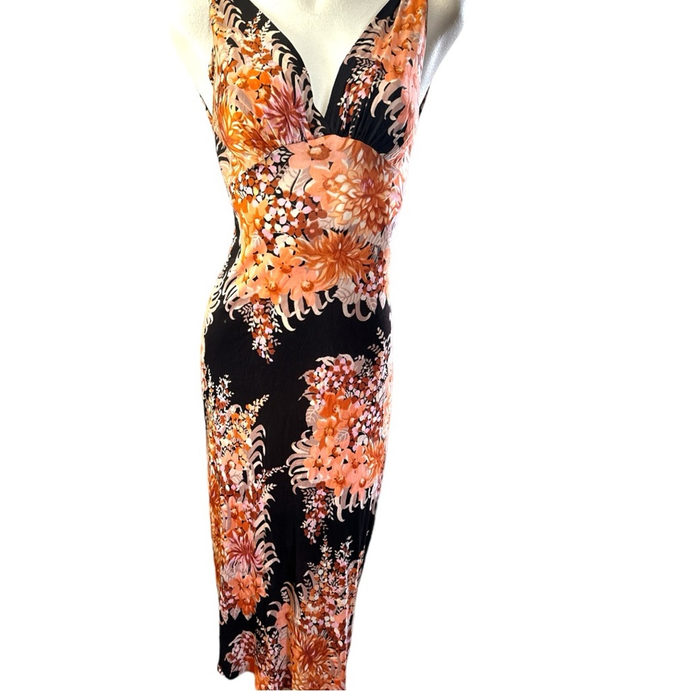 Floral print dress